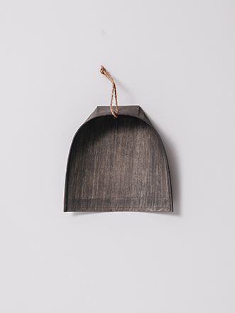 Paper Dustpan Black S